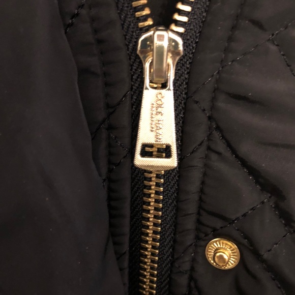 Classy black Cole Hann jacket - Picture 11 of 12